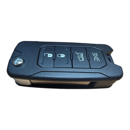 RFC 4 button flip key case for Jeep Renegade remote fob 2014 2015 2016 2017 2018 2019 2020 2021
