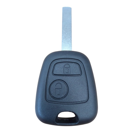 RFC 2 button key case for Peugeot 107 remote fob 2005 2006 2007 2008 2009 2010 2011 2012 2013 2014 VA2 Blade