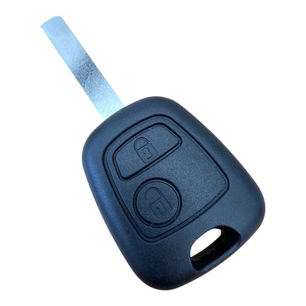RFC 2 button key case for Peugeot 107 remote fob 2005 2006 2007 2008 2009 2010 2011 2012 2013 2014 VA2 Blade