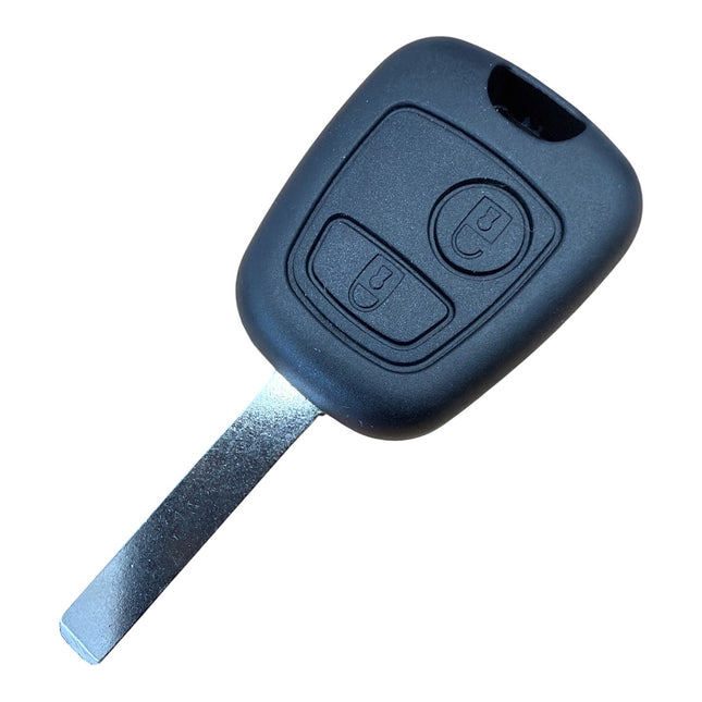 RFC 2 button key case for Citroen C1 remote key fob 2005 2006 2007 2008 2009 2010 2011 2012 2013 2014 2014 VA2 blade
