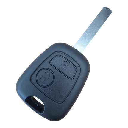 RFC 2 button key case for Peugeot 107 remote fob 2005 2006 2007 2008 2009 2010 2011 2012 2013 2014 VA2 Blade