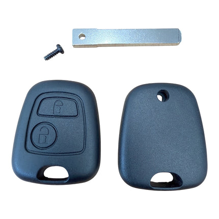 RFC 2 button key case for Toyota Aygo remote fob 2005 2006 2007 2008 2009 2010 2011 2012 2013 2014 VA2 blade
