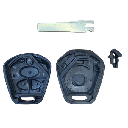 RFC 3 button case for Porsche 911 996 Boxster S 986 remote key fob HU66 1998 - 2005