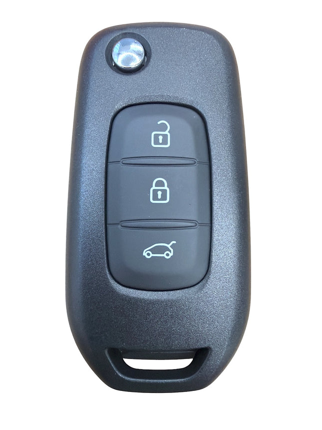 RFC 3 button flip key case shell for Renault Twingo VA2 blade