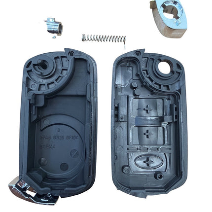 RFC 3 button flip key case for Range Rover Sport L320 remote fob HU101 blade 2005 2006 2007 2008 2009