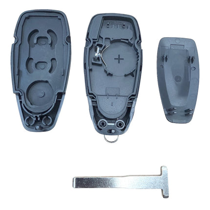 RFC 3 button case shell for Ford Focus 2010 - 2023 keyless entry remote pear HU101