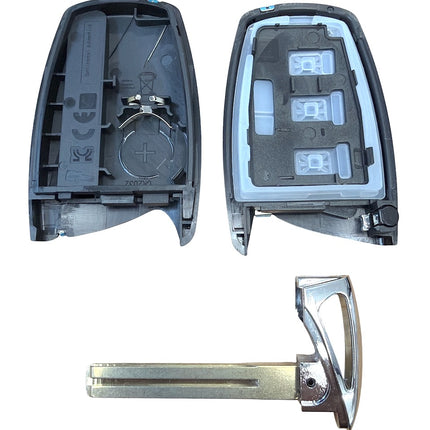 RFC 3 button case shell for Hyundai Santa Fe IX45 keyless remote fob (2013 - 2018)