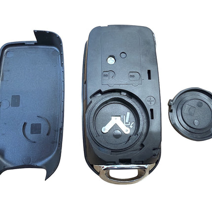 RFC 3 button flip key case shell for Fiat 500x Tipo remote fob (2014 - 2025)