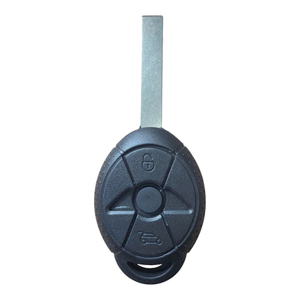 RFC 3 button key case for BMW MINI One Cooper S Cabriolet Convertible 2004 2005 2006 remote HU92 blade