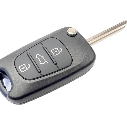 RFC 3 button flip key case for Hyundai i20 remote fob 2008 2009 2010 2011 2012