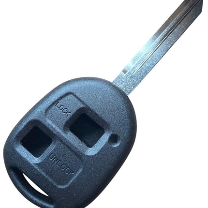 RFC 2 button key case for Toyota Corolla 2002 2003 2004 2005 2006 remote fob TOY47