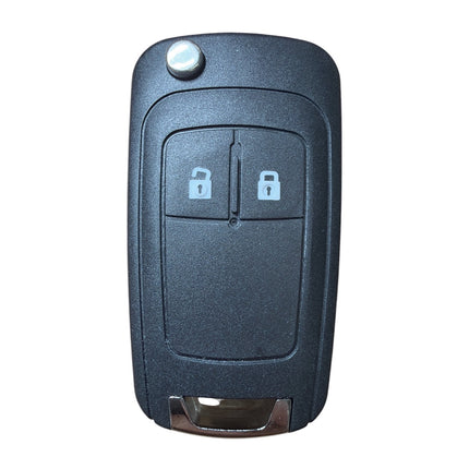 RFC 2 button flip key case for Vauxhall Opel Adam 2009 2010 2011 2012 2013 2014 2015 2016 2017 remote fob