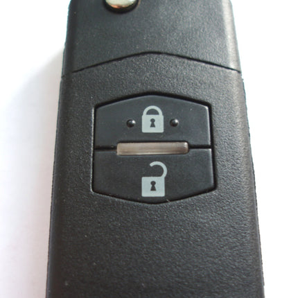 RFC 2 button flip key case for Mazda 2 3 remote visteon version MAZ24 blade