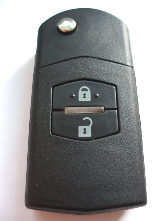 RFC 2 button flip key case for Mazda 2 3 remote visteon version MAZ24 blade