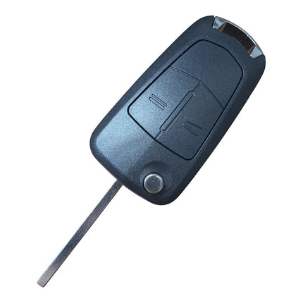 RFC 2 button flip key case for Vauxhall Astra H remote fob 2004 2005 2006 2007 2008 2009 2010 HU100 blade