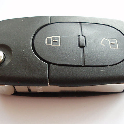 RFC 2 button flip key case for VW Golf MK4 Bora Passat B5 1998 1999 2000 2001
