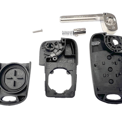 RFC 3 button flip key case for Hyundai i30 remote fob 2007 2008 2009 2010 2011 2012 2013 2014 2015 2016 2017