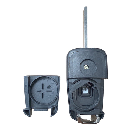 RFC 3 button flip key case for Vauxhall Opel Insignia remote fob 2009 2010 2011 2012 2013 2014 2015 2016 HU100 blank