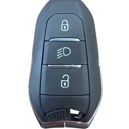 RFC 3 button case for Citroen C4 remote fob Keyless VA2 blade housing shell 2013 2014 2015 2016