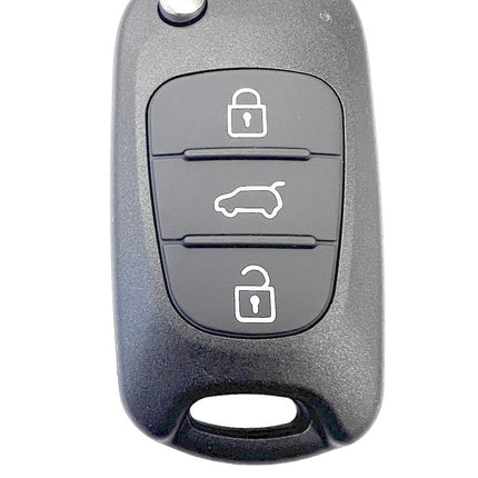 RFC 3 button flip key case for Hyundai i30 remote fob 2007 2008 2009 2010 2011 2012 2013 2014 2015 2016 2017