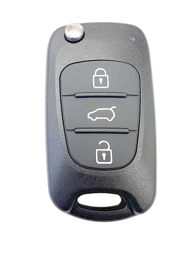 RFC 3 button flip key case for Kia Rio remote fob 2009 2010 2011 2012 2013 2014
