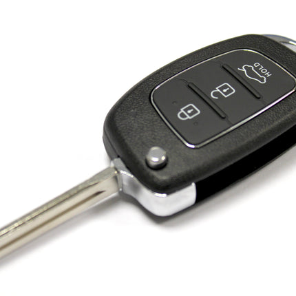 RFC 3 button flip key case for Hyundai i40 remote fob 2013 2014 2015