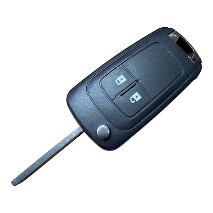 RFC 2 button flip key case for Vauxhall Opel Corsa E 2014 2015 2016 2017 2018 2019 remote fob 