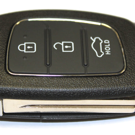 RFC 3 button flip key case for Hyundai i40 remote fob 2013 2014 2015