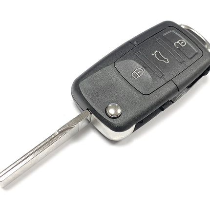 RFC 3 button flip key case for VW Volkswagen Golf MK5 remote fob 2004 2005 2006 2007 2008 2009