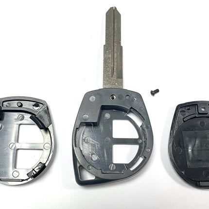 RFC 2 button key case for Suzuki Alto 2008 2009 2010 2011 2012 2013 2014 2015 remote fob - SZ11R right groove