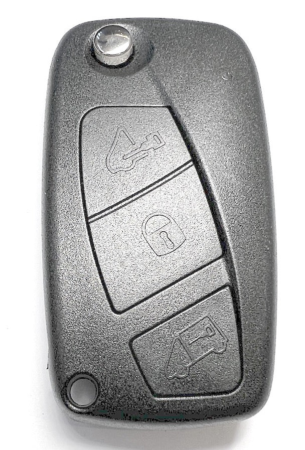 RFC 3 button flip key case for Peugeot Boxer remote key fob 2006 2007 2008 2009