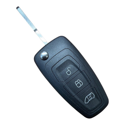 RFC 3 button flip key case for Ford Transit Custom Tourneo MK8 remote 2013 2014 2015 2016 2017 2018 2019 2020 2021 2022 2023