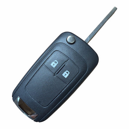 RFC 2 button flip key case for Vauxhall Opel Corsa D 2007 2008 2009 2010 2011 2012 2013 2014 remote fob