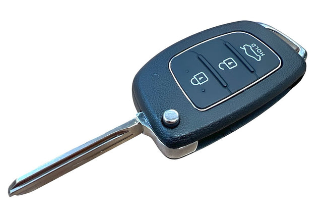 RFC 3 button flip key case shell for Hyundai i10 2013 2014 2015 2016 HYN14R blade