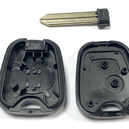 RFC 2 button case for Peugeot Partner remote key 2000 2001 2002 2003 2004 2005 2006 2007 2008