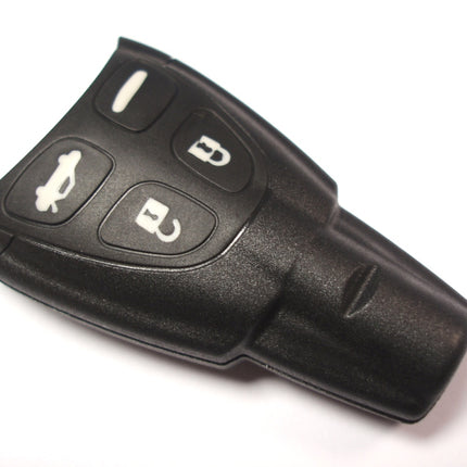 RFC 4 button case shell for SAAB 93 9-3 remote key fob 2002 2003 2004 2005 2006 2007 2008 2009 2010 2011