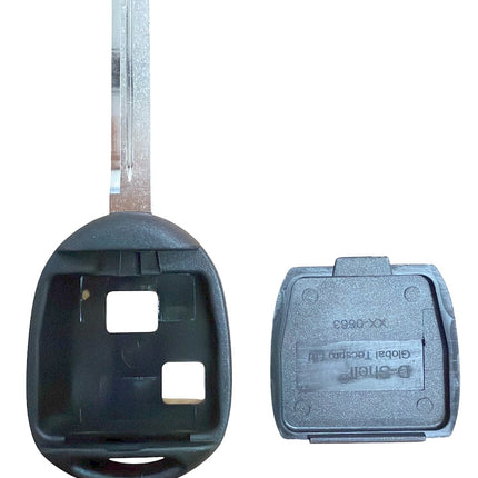 RFC 2 button key case for Toyota Avensis 2001 2002 2003 remote fob TOY47