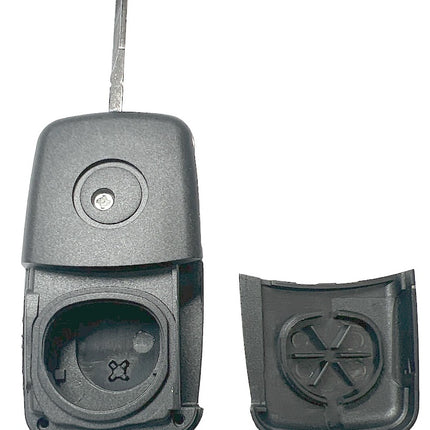 RFC 3 button flip key case for Audi A8 D3 remote key fob 2002 2003 2004 2005 2006 2007 2008 2009