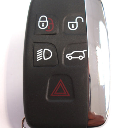 RFC 5 button fob case for Range Rover Evoque 5 button remote key fob L538 2011 2012 2013 2014 2015 2016 2017 2018