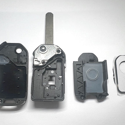 RFC 2 button flip key case for Honda Civic remote key HON66 2015 2016 2017