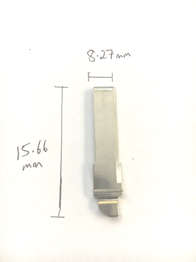 HU66 flip key blade for VW Volkswagen Golf Mk7 MK7.5 remote fob 2012 2013 2014 2015 2016 2017 2018 2019 2020