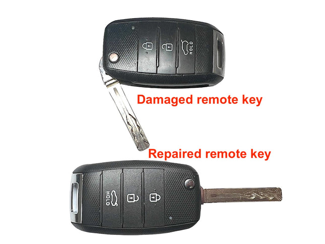 Repair service for Kia Ceed Pro Ceed 3 button remote key 2012 2013 2014 2015 2016 2017 2018