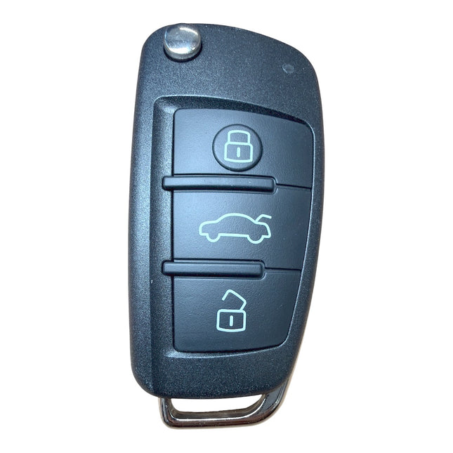 RFC 3 button flip key case for Audi A3 S3 8V 2013 2014 2015 2016 2017 2018 2019
