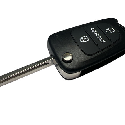 RFC 2 button flip key case for Kia Picanto 2011 2012 2013 HYN17 blade