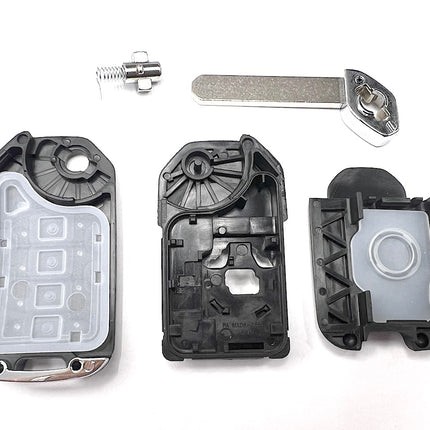 RFC 3 button flip key case for Honda CR-V remote key HON66 2013 2014 2015 2016