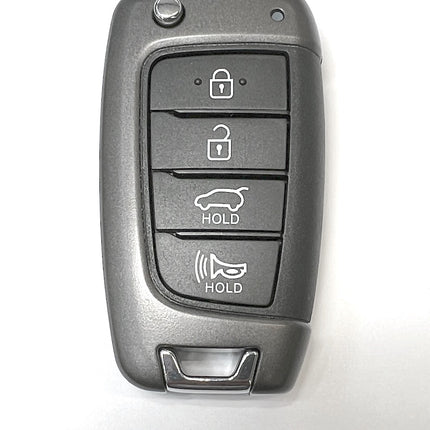 RFC 4 button flip key case for Hyundai i30 remote 2017 2018 2019 