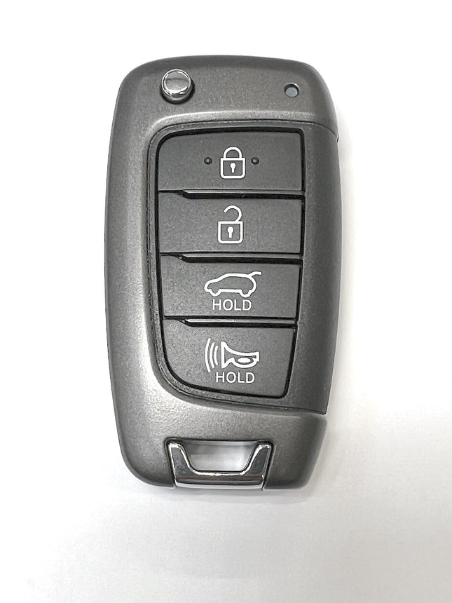 RFC 4 button flip key case for Hyundai i30 remote 2017 2018 2019 