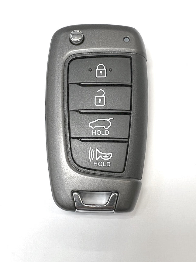 RFC 4 button flip key case for Hyundai i30 remote 2017 2018 2019