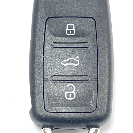RFC Replacement 3 button flip key case for VW Volkswagen Scirroco 2011 - 2015 remote key fob