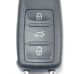 RFC 3 button flip key case shell for VW Volkswagen Transporter T6 remote key fob 2010 2011 2012 2013 2014 2015 2016 2017 2018